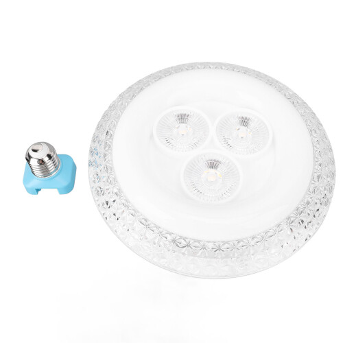 UFO LED Stage Light 4000LM 4 Modes E26/E27 Energy Saving RGB White 1