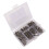 M3 304 Stainless Steel Hex Socket Head Screws Nuts Assortment Kit 11