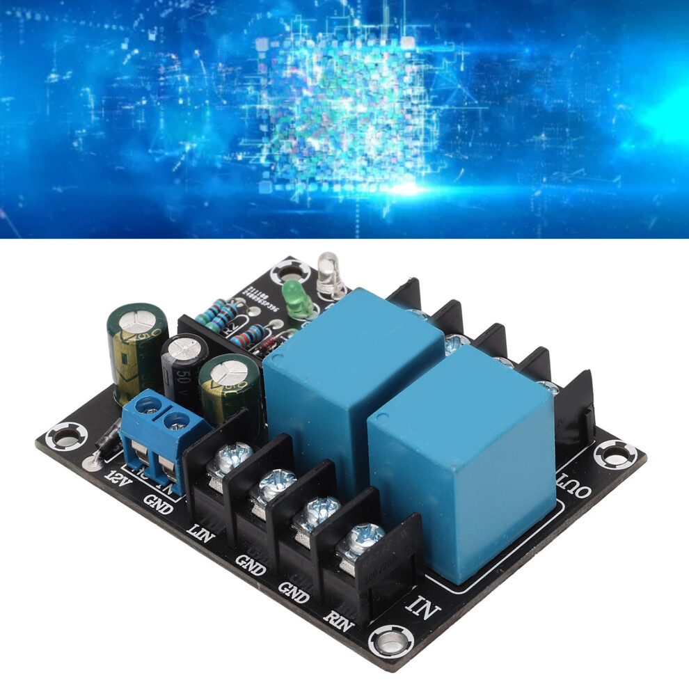 2-Channel Speaker Protection Circuit Board Upc1237 12-24V Dc Input 4401374083594