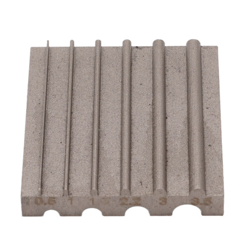 Herramienta de desbaste para biselar bordes 6 mm gris Leathercraft 1
