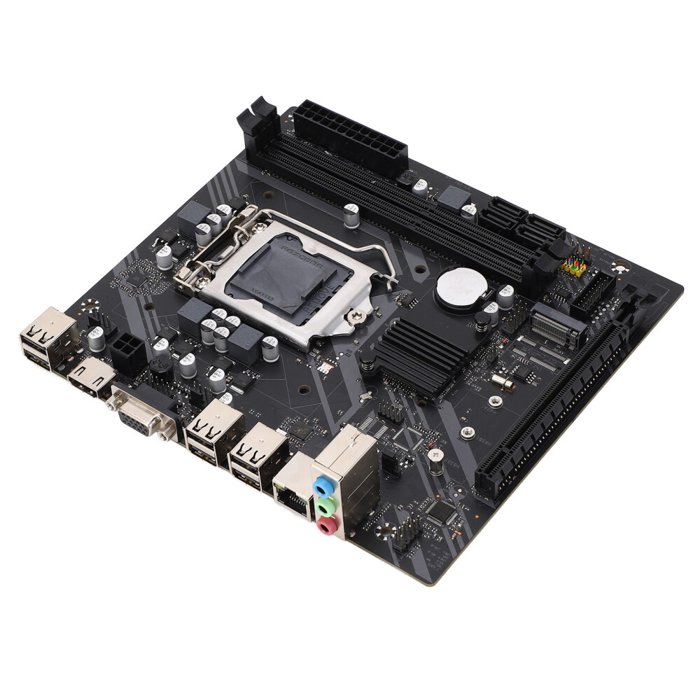 H61m Motherboard 1155Pin Ddr3, Quad Core, Dual Channel, Main Board 8451375643033