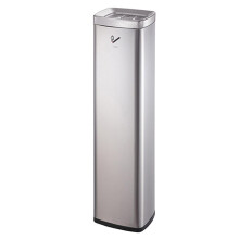 Metal Standing Ashtray Stainless Steel Floor Ash Holder for Indoor/Outdoor, A81*22.3*18cm