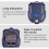 Multi-Function Electronic Digital Stopwatch, Large Display Waterproof Structure for Split Timing and Countdown Timer, Ideal for Sports and Outdoor Act 2