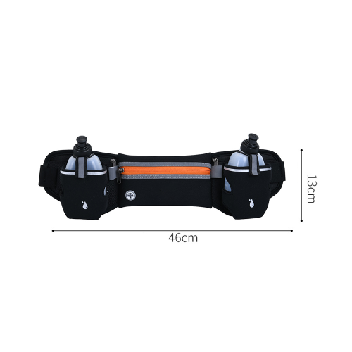 Multi-function Hydration Running Pack, Waterproof Material Adjustable Running Belt With Reflective Strip, Hydration on the Go For Running, Hiking, Cyc 1