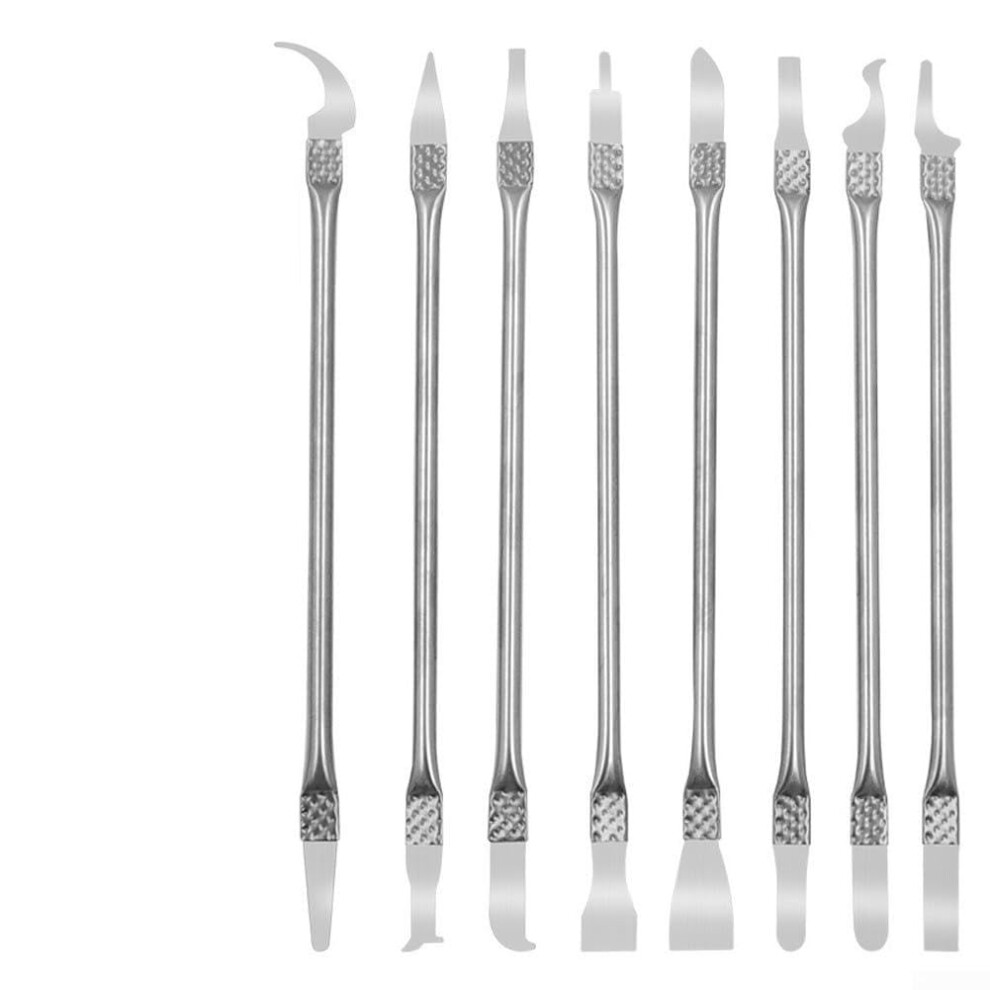 Metal Spudger Set 8Pcs Stainless Steel Spudgers For Phone Nonslip Pry Tools For Motherboard 9347817268959