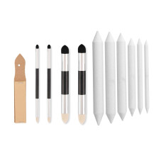 11PCS Artist Blending Sponge Sketching Pen, Blending Stumps for Drawing