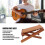 Sturdy Wooden Guitar Foot Rest, Adjustable, Foldable, Elegant Style 5