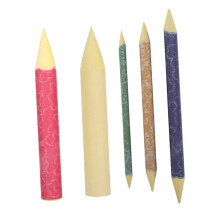 30pcs Colorful Paper Tortillions Blending Stumps for Drawing Students Beginners