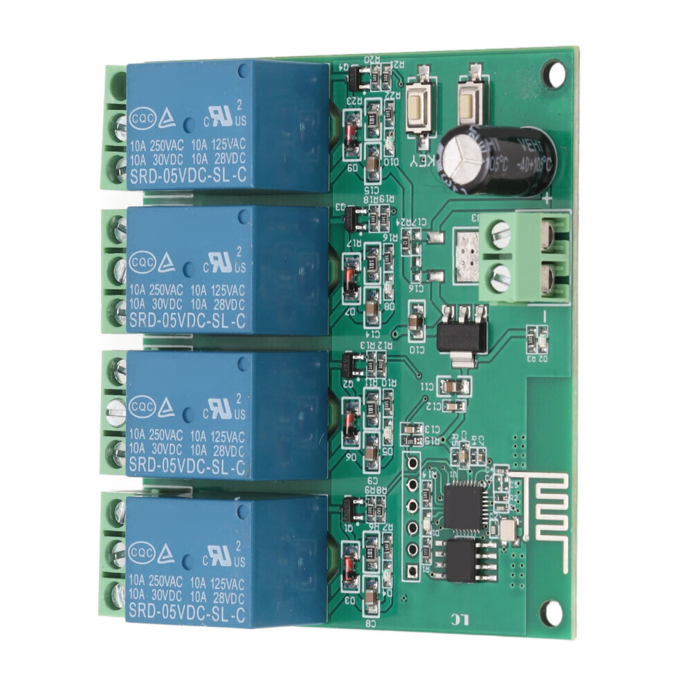 4 Channel Esp8266 Wifi Relay Module Dc5v Wireless Control Pcb Board 8771374087783