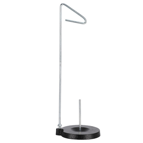 Durable Metal Spool Rack with Stable Base for Sewing Machines - Single Thread 1