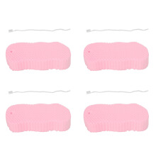 Esponja esfoliante supermacia, feita com material de alta qualidade para uma limpeza suave e eficaz. A esponja limpa a pele, garante higiene e pode