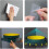 Rotate Corner Shelf Plastic Multi Functional Design Fits Bathroom Toilet Kitchen 2