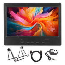 HD-näyttö tietokoneelle ja turvajärjestelmälle, sisäänrakennettu kaiutin, monitoiminen mini-TV-näyttö, jossa HDMI, VGA ja AVI-portit, helppo