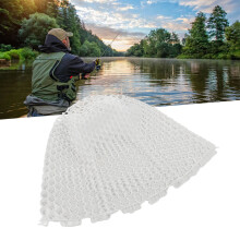 Durable Transparent Rubber Fishing Net 55cm - Perfect for Any Angler