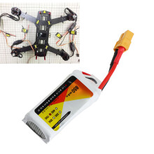 Tragbarer 7,4V 850mAh 70C Akku mit XT60 Stecker für RC Autos und Drohnen