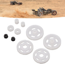 RC Motor Pinion Gear Set White Lightweight for Axial SCX24 1/24 RC Car
