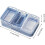 Pill Splitter, DoubleLayer Tiny Tablets Splitter, Weekly Pill Organizer, Blue, For Nurses, Home, Hospital 5