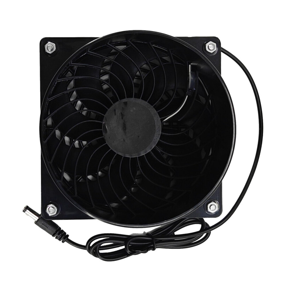 12V Solar Powered Exhaust Fan With Speed Waterproof Ventilation For Greenhouse Chicken Coop 9347817269284
