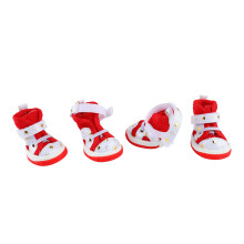 Scarpe Sportive Traspiranti per Cani, 4 Pezzi, Confortevole in Gomma e Rete, Piccole Scarpe da Escursionismo, Taglia 3#