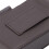 Stylish Brown PU Leather Cigarette Box with Lighter Holder 20 Capacity 6