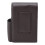 Stylish Brown PU Leather Cigarette Box with Lighter Holder 20 Capacity 4
