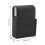 20-Piece Cigarette Case - Black PU with Lighter Holder Flip Lid 11
