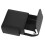 20-Piece Cigarette Case - Black PU with Lighter Holder Flip Lid 15