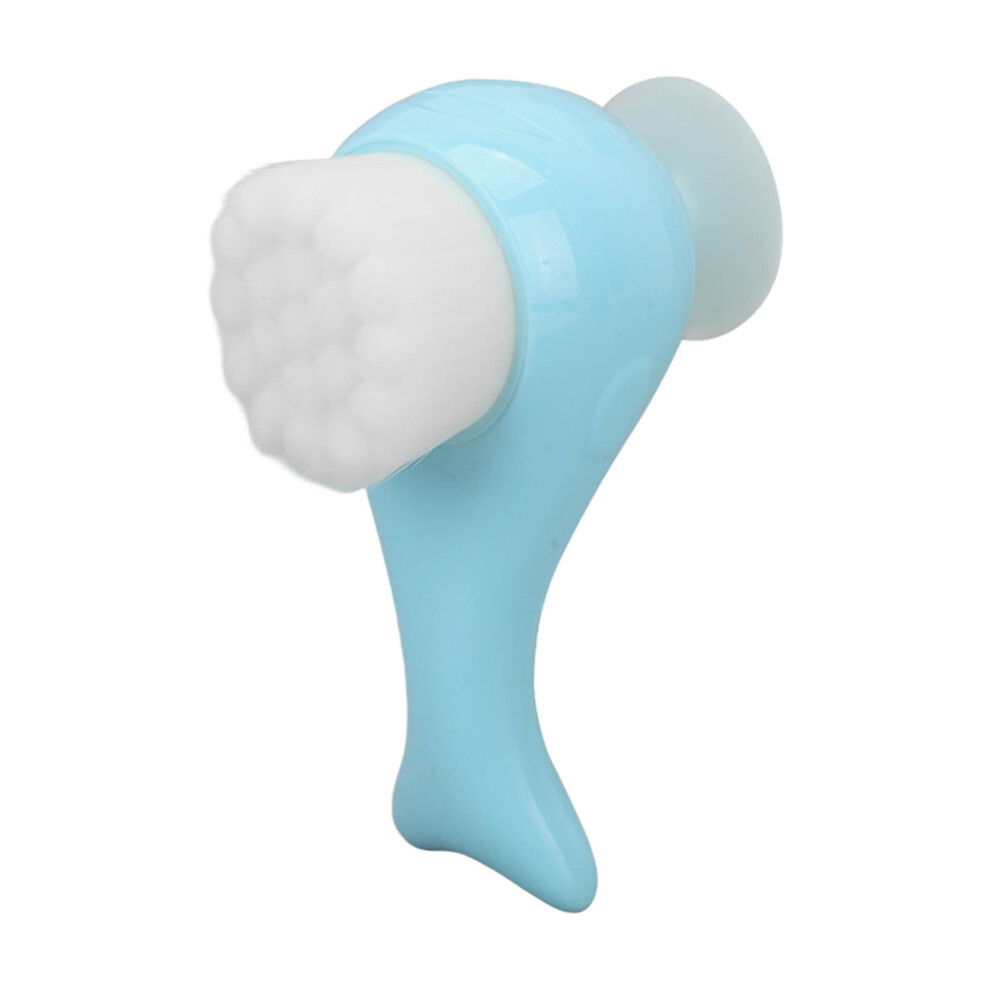 Facial Cleansing Brush For Sensitive Skin, Gentle Exfoliation Tool With Soft Silicone Bristles And Cute Animal Shape, Deep Pore Cleaning Massage