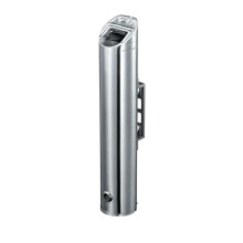 Wall Mounted Ashtray, Standing Ash Tray for Outside, Stainless Steel Cigarette Ashtray (Silver3)