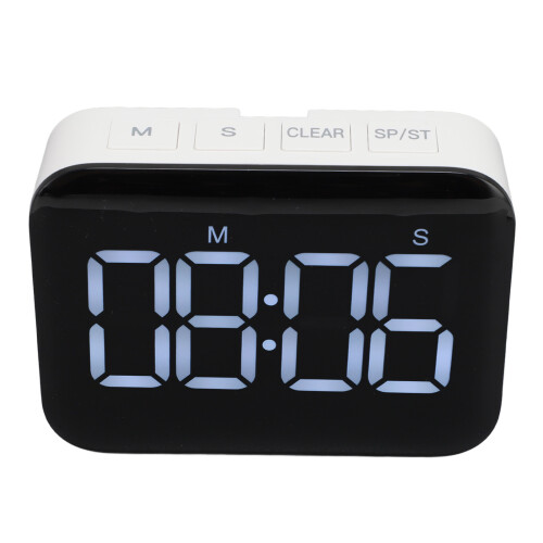 Klassenzimmer-Timer, LED-Großanzeige, große Taste,
