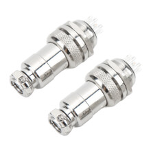 Stable 8 Pin Aviation Plug Panel Connector 20mm for Electronics