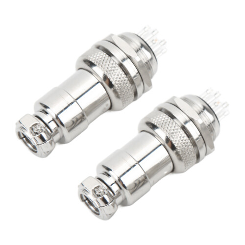 Stable 8 Pin Aviation Plug Panel Connector 20mm for Electronics