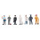 7pcs Simulation Character Soft Plastic Figures for Kids 3+ 9