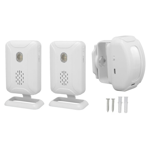 Wireless Infrared Doorbell Motion Sensor with 4-Level Volume Adjustable 1