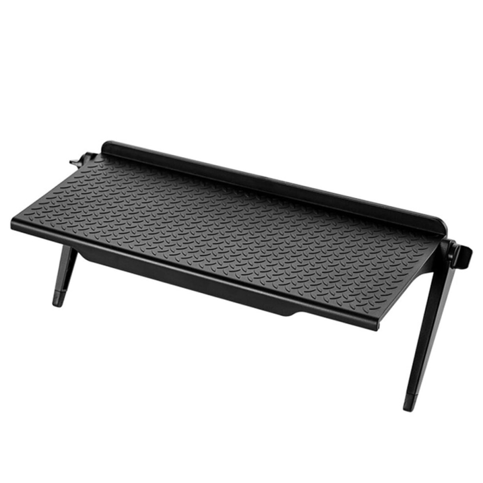 Monitor Elevated Stand Tv Screen Shelf, No Punch Installation, Desktop Storage Rack For Computer And Office Use Black 9426802652772