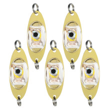 Underwater LED Fishing Light 5 Pack Deep Drop Squid and Fish Lure Flashing Lamp