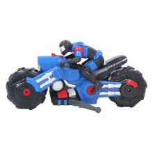 RC Stunt Motorbike 1/10 Scale for Kids 6+ - Blue 360 Drift Action