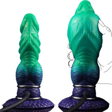 Inflatable Dildo Knot Model With Adjustable Thickness, Thick Anal Dildo With Suction Cup