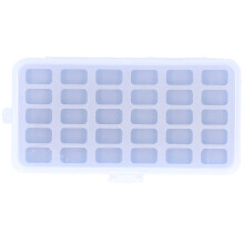 Plastic Bobbin Box Organizer 30 Slots Sewing Storage Case Clear