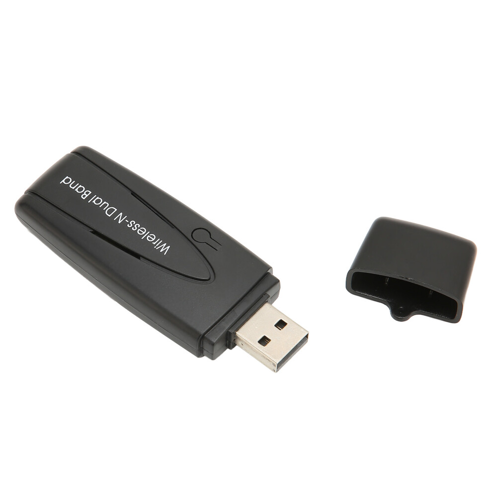 Dual Antenna Usb Wifi Adapter 600Mbps Wireless Network 2.4/5Ghz For Pc Windows 7651374110814