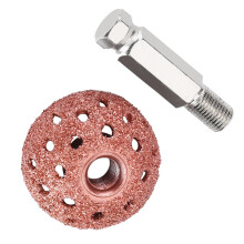 38mm Tire  Grinding Head Coarse Grit Buffing Wheel With Linking Rod Vehicle Tire  Tool