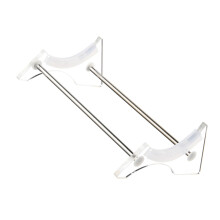 Durability Speakers Stand Holder Office Or Home Use With Vibrations Absorption Base Transparent Universal Compatibility