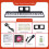 (Charging black standard version) 88-key rechargeable folding electronic keyboard 1