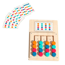 Dementia Activities for Adults Wooden Puzzle with 12 Cards Alzheimer's Color Memory Game for Seniors