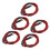 4 LEDs RC Car Headlight Kit in White 5mm High Bright Performance 15
