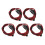 4 LEDs RC Car Headlight Kit in White 5mm High Bright Performance 14