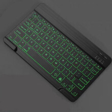 10-Zoll Bluetooth-Tastatur 280 mAh 20 x 12,5 cm Schwarz