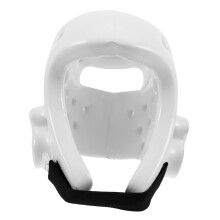 Boxing Headgear Sparring Helmet Chin Guard Taekwondo Sparring Headgear Boys and Girls Adults