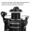 HZ2000 Metal Spinning Reel 5.1:1 2000 Size, Lightweight 3