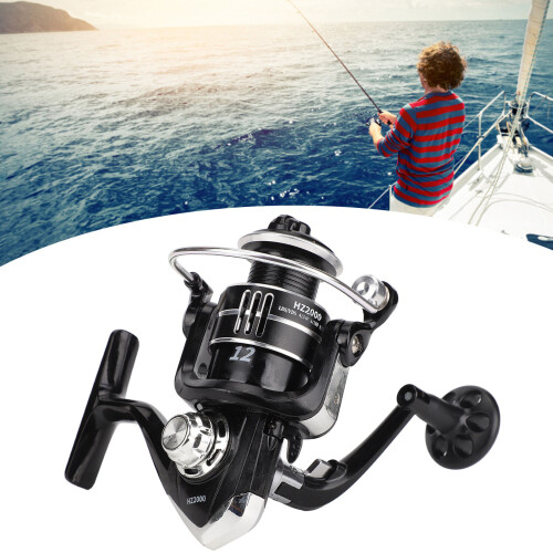 HZ2000 Metal Spinning Reel 5.1:1 2000 Size, Lightweight
